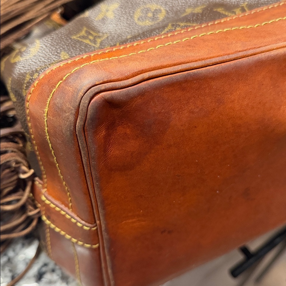 Louis Vuitton Brown Monogram Fringe Bucket Hobo - Picture 13 of 16